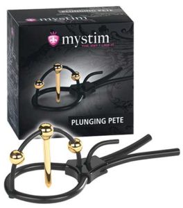 Mystim Plunging Pete E-Stim Eichelschlaufe