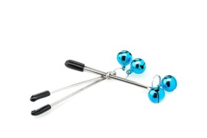 ZENN Tweezer Nipple Clamps Blue Bell