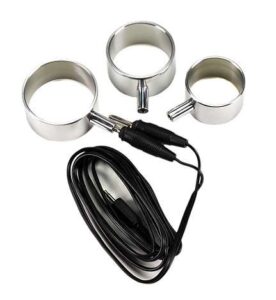 Rimba Elektrosex Aluminium Cockring-Set