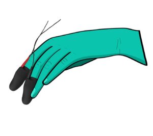 ElectraStim "Silicone Noir Explorer Finger Sleeves": Mach deine Fingerkuppen zum Elektro-Toy!