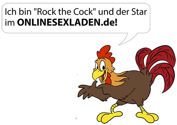 Rock the Cock | Das Maskottchen vom ONLINESEXLADEN!